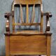 Louis Philippe period walnut chest armchair circa 1830