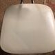 Set of 4 chairs iron and white vinyl 1960 Columbus Creation