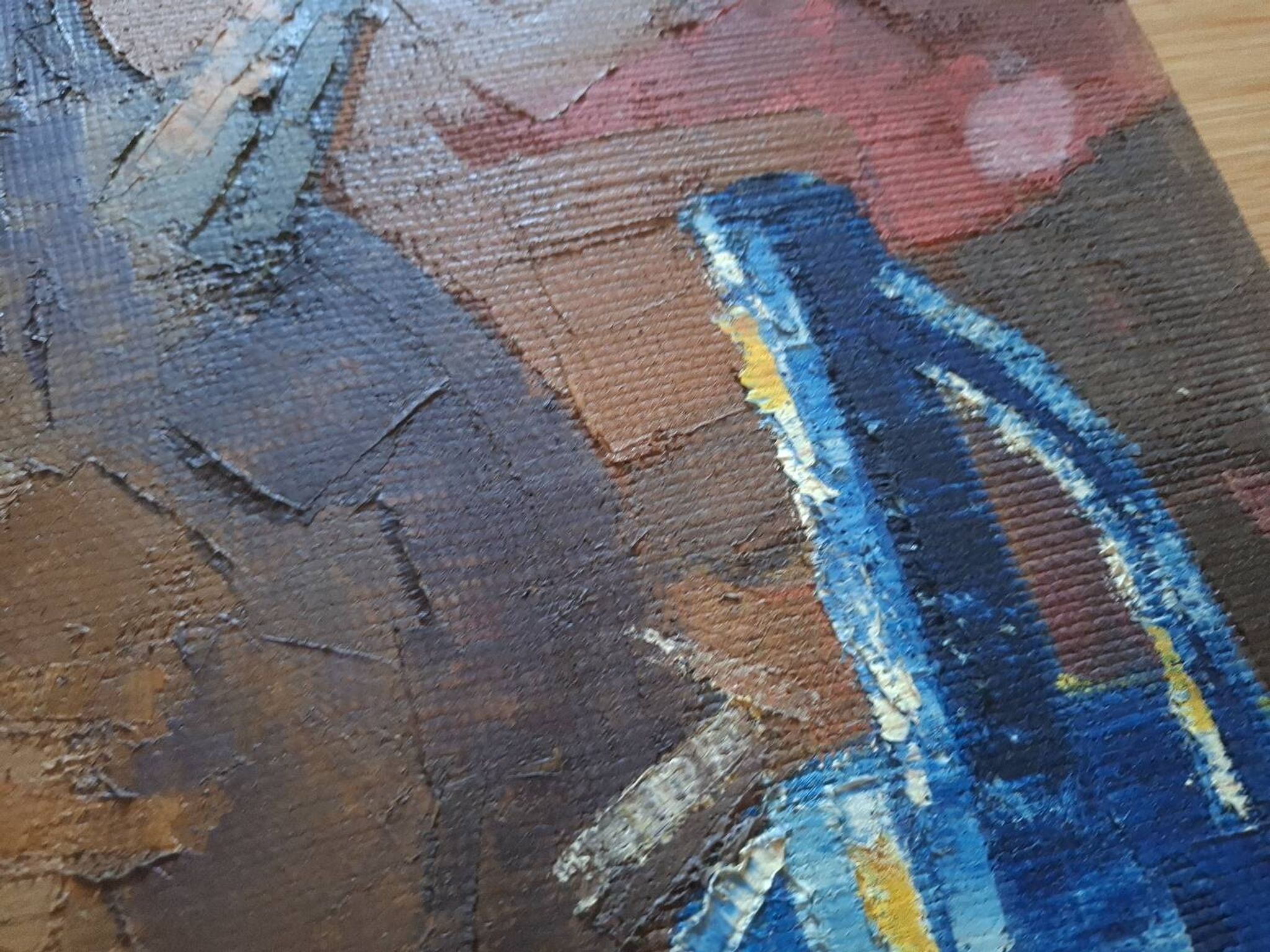 Still life from the 50s, signed
