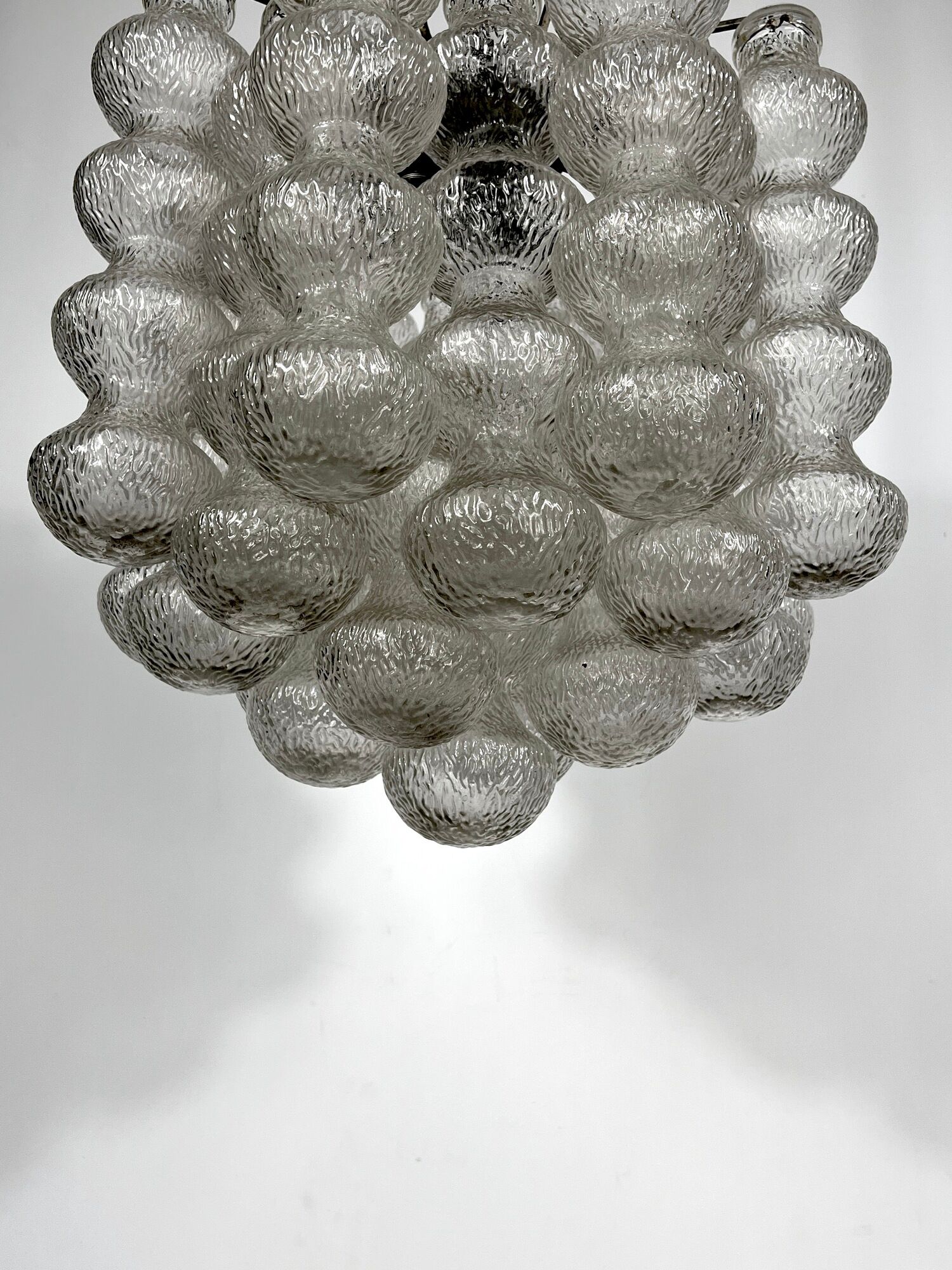 Mid-Century Murano Bubble Glass chandelier from 60s
