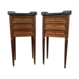 2 bedside tables Louis XVI style