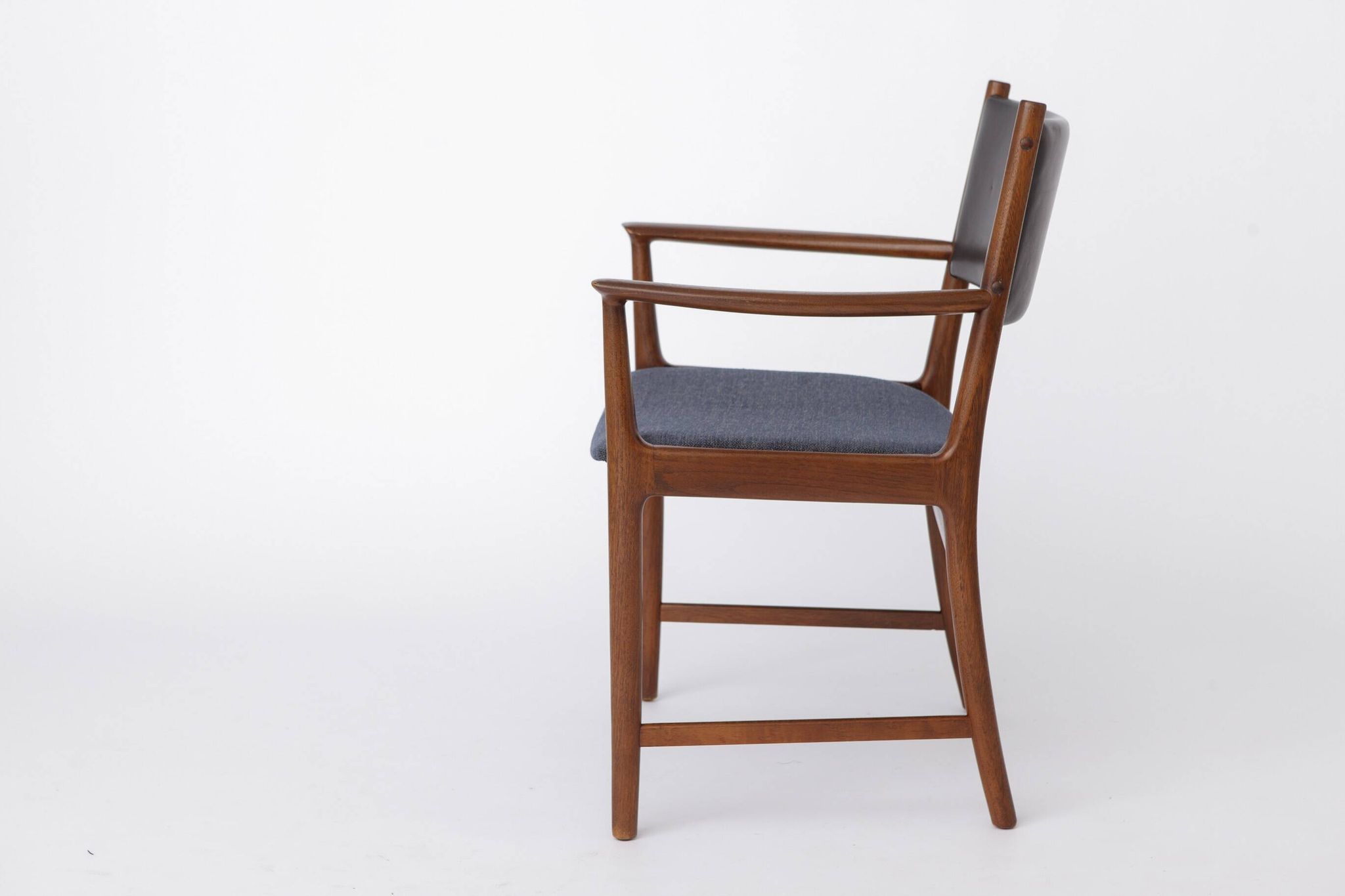 1 of 6 Kai Lyngfeldt Larsen Armchairs, Vejen Denmark 1960s, Danish Teak