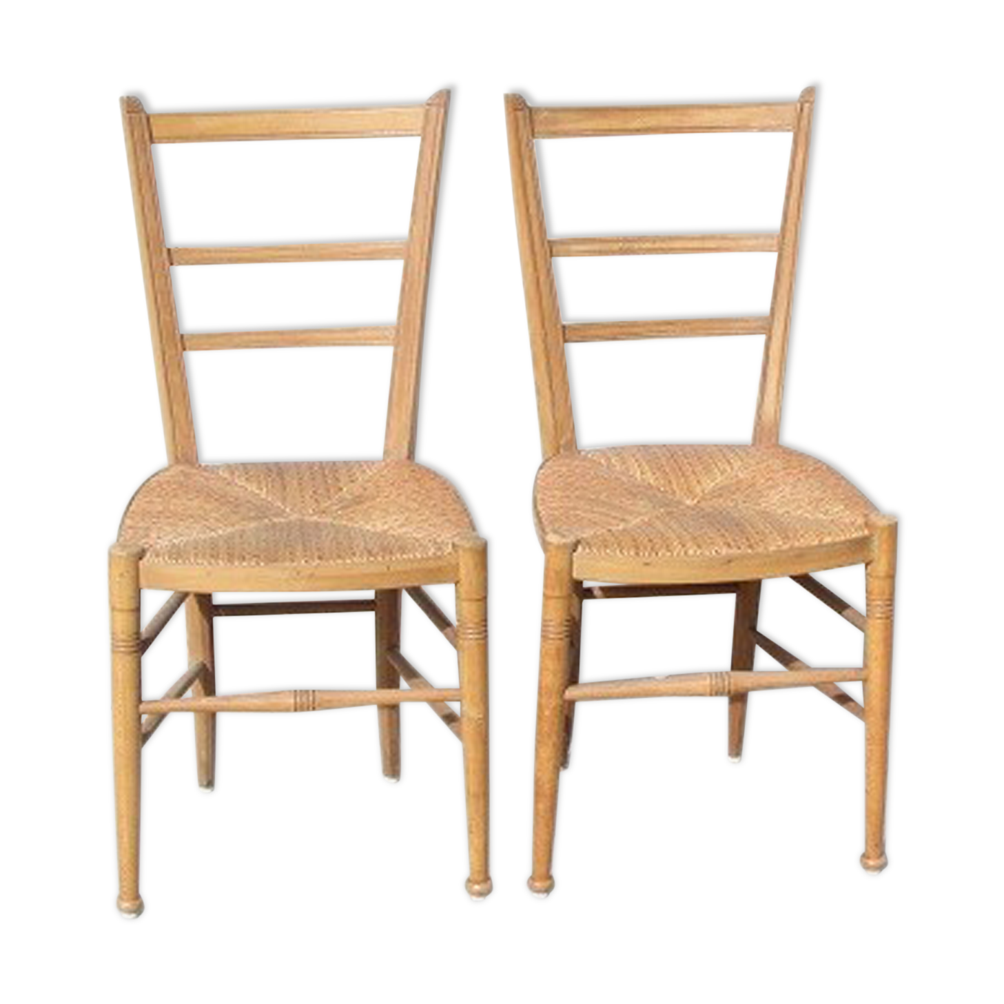 Pair of art nouveau chairs