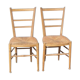 Paire de chaises art nouveau