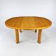 Mid Century Oak Extendable Dining Table, 1960s