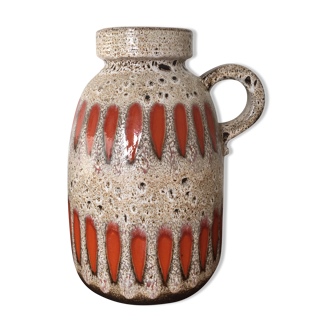Ceramic vase West Germany design 50s 60s