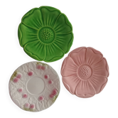 Assiettes Jacques Molin et Salins les Bains