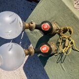 Paire de lampes Napoléon III