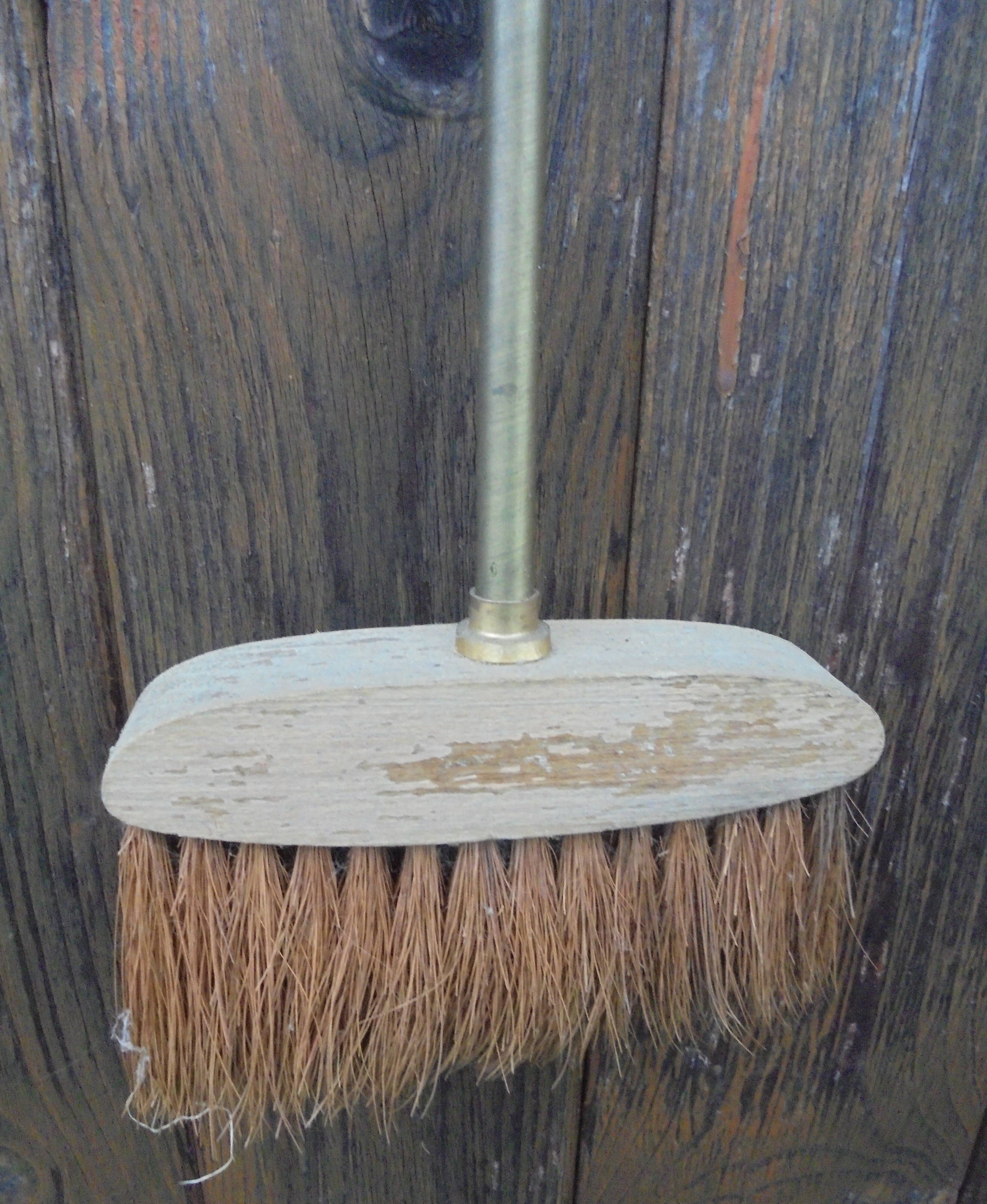 old small chimney ash broom