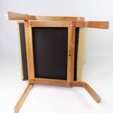 Fauteuil en chêne et tissu par Fritz Hansen