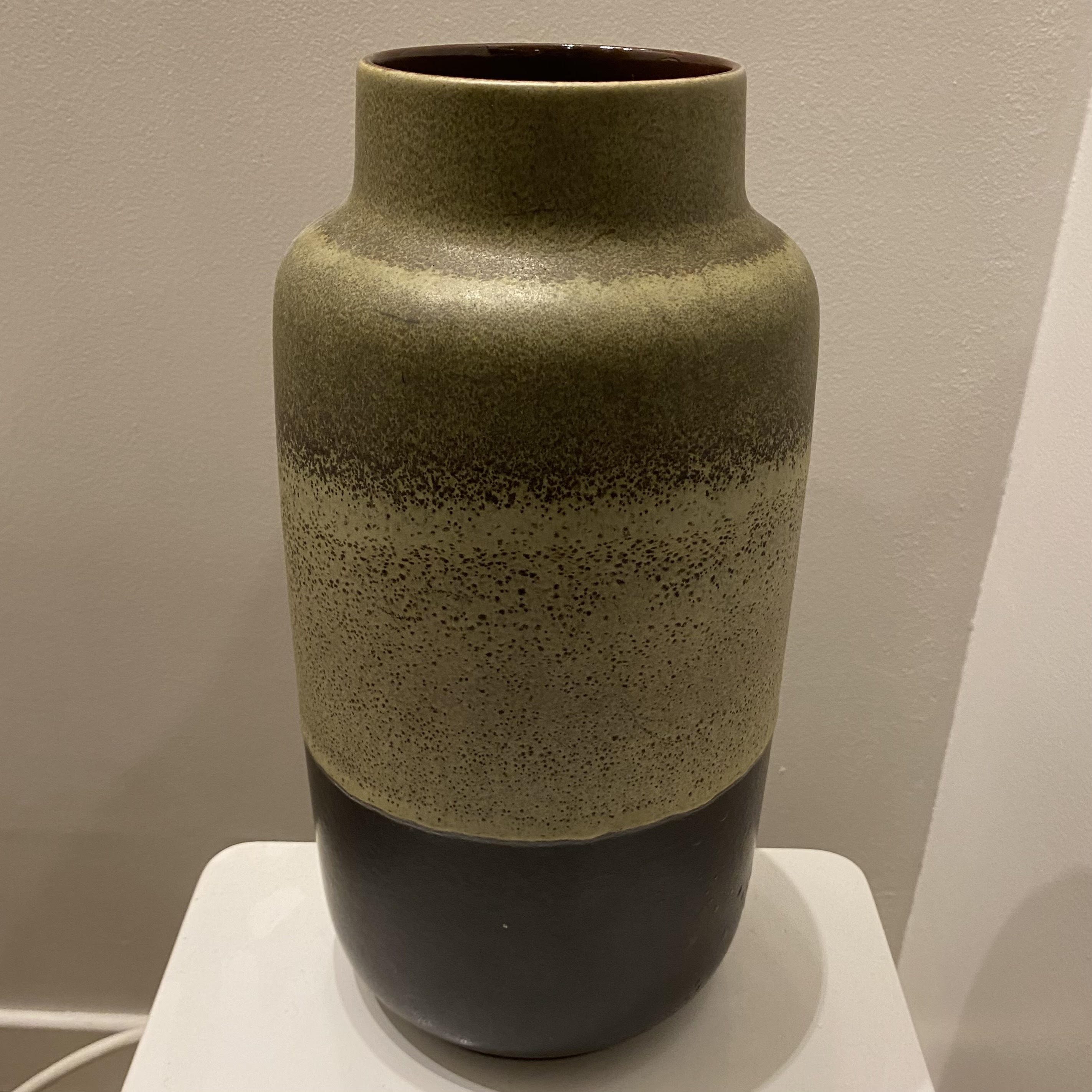 Vase in ceramic w.germany 1950