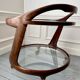 Cesare Lacca rolling coffee table service trolley