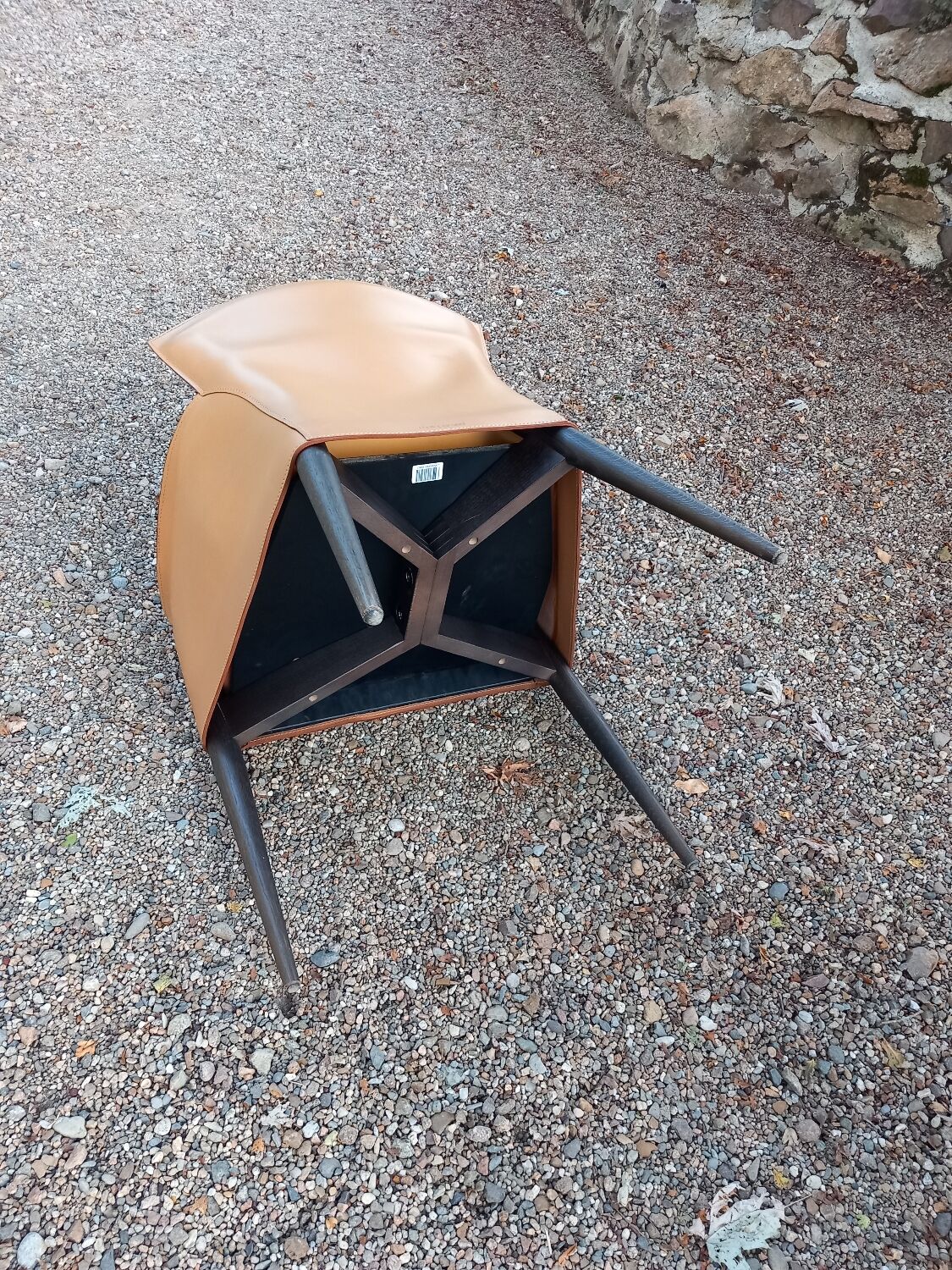 Set of 4 Vela chairs by Carlo Bartoli for Matteo Grassi