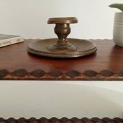 Antique brass candlestick