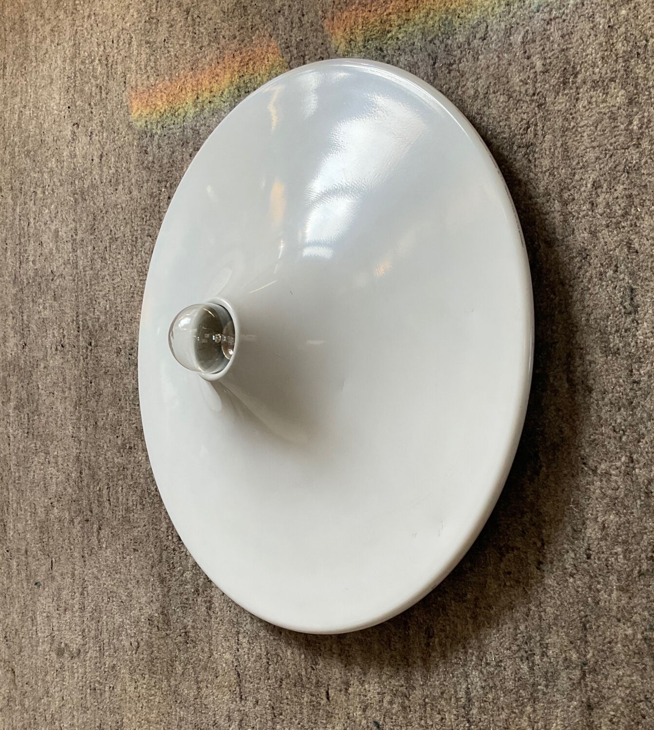 "Disco" wall lamp by Gianluigi Gorgino for Stilnovo in the 70s