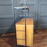 Vintage Scandinavian self-supporting shelf cabinet 1960