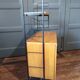 Vintage Scandinavian self-supporting shelf cabinet 1960