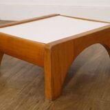 Pair of wooden side tables from the 1960s