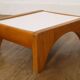 Pair of wooden side tables from the 1960s