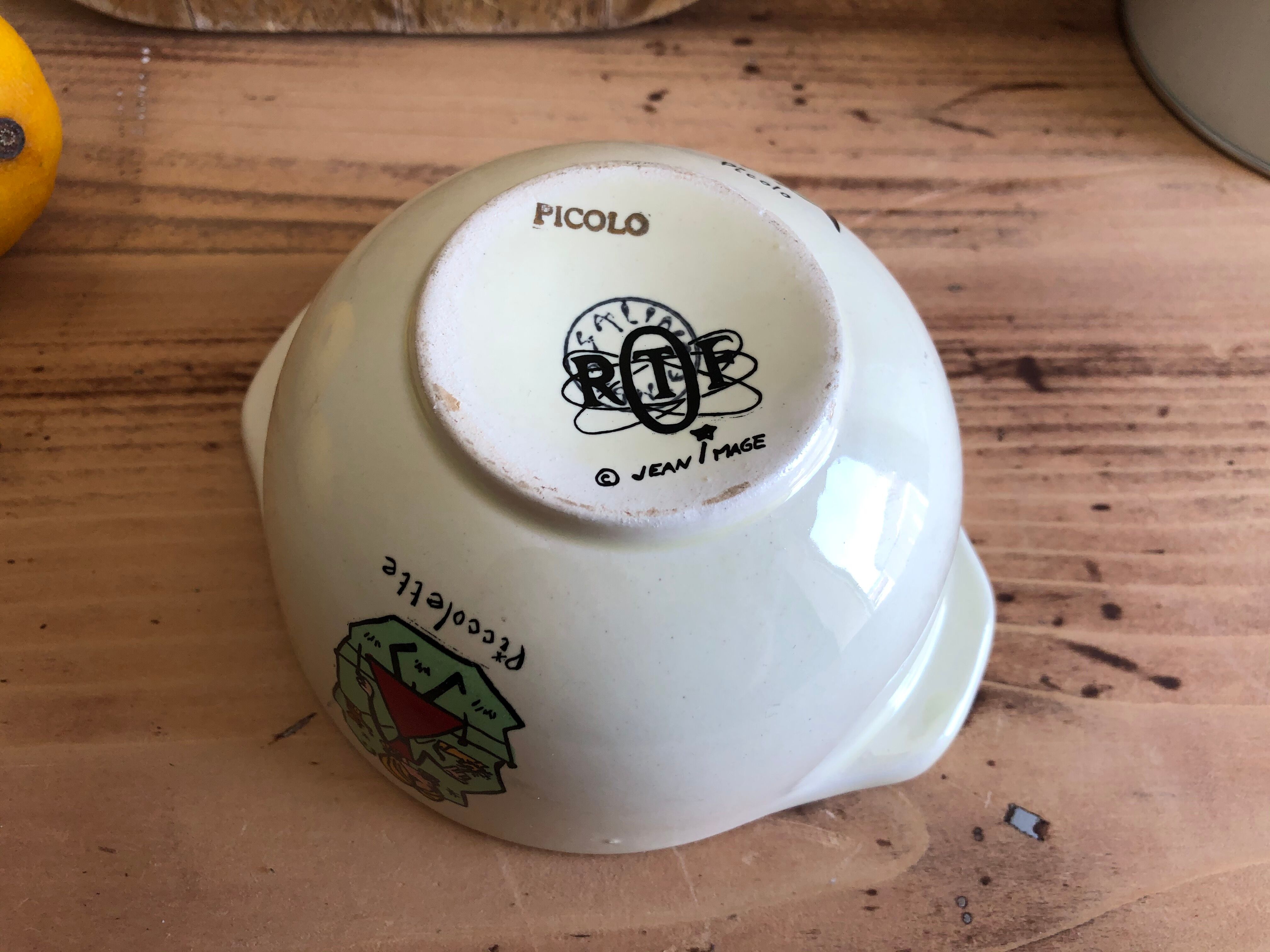 Former ORTF bowl "Picolo - Piccolette