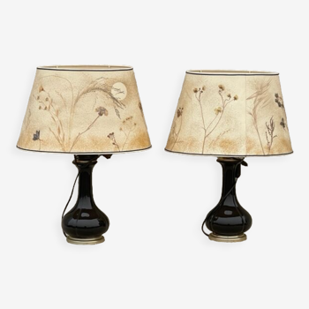 Paire de lampes