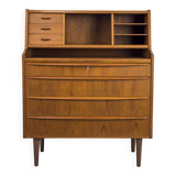 Secrétaire en teck de Chr. Møller, années 1960