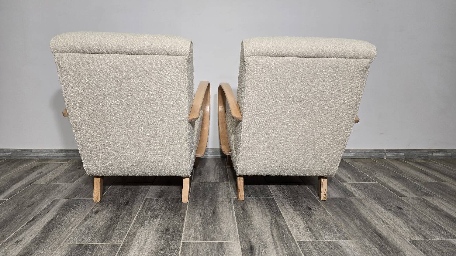 Armchairs by Jindrich Halabala, 1940s, Set of 2