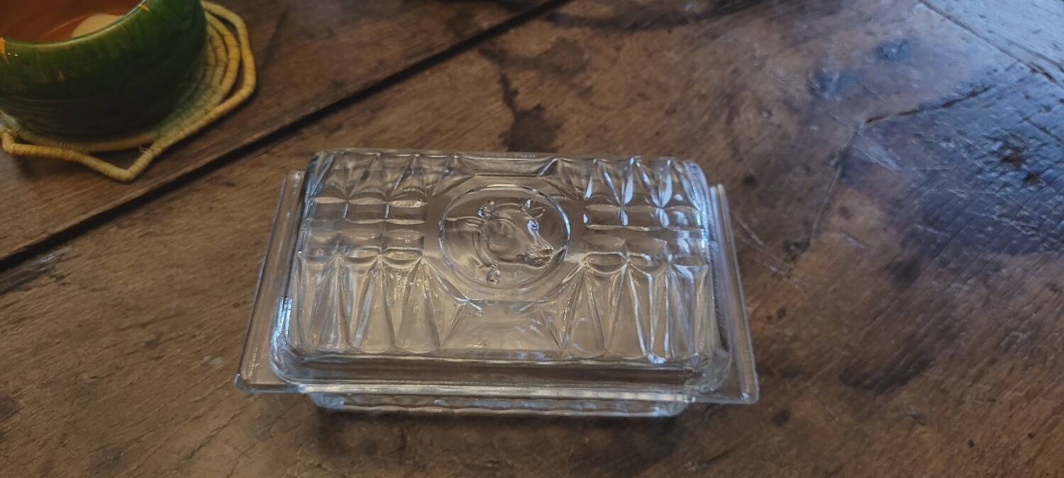 50's butter dish