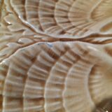 5 Sarreguemines caramel shell plates, 1950s