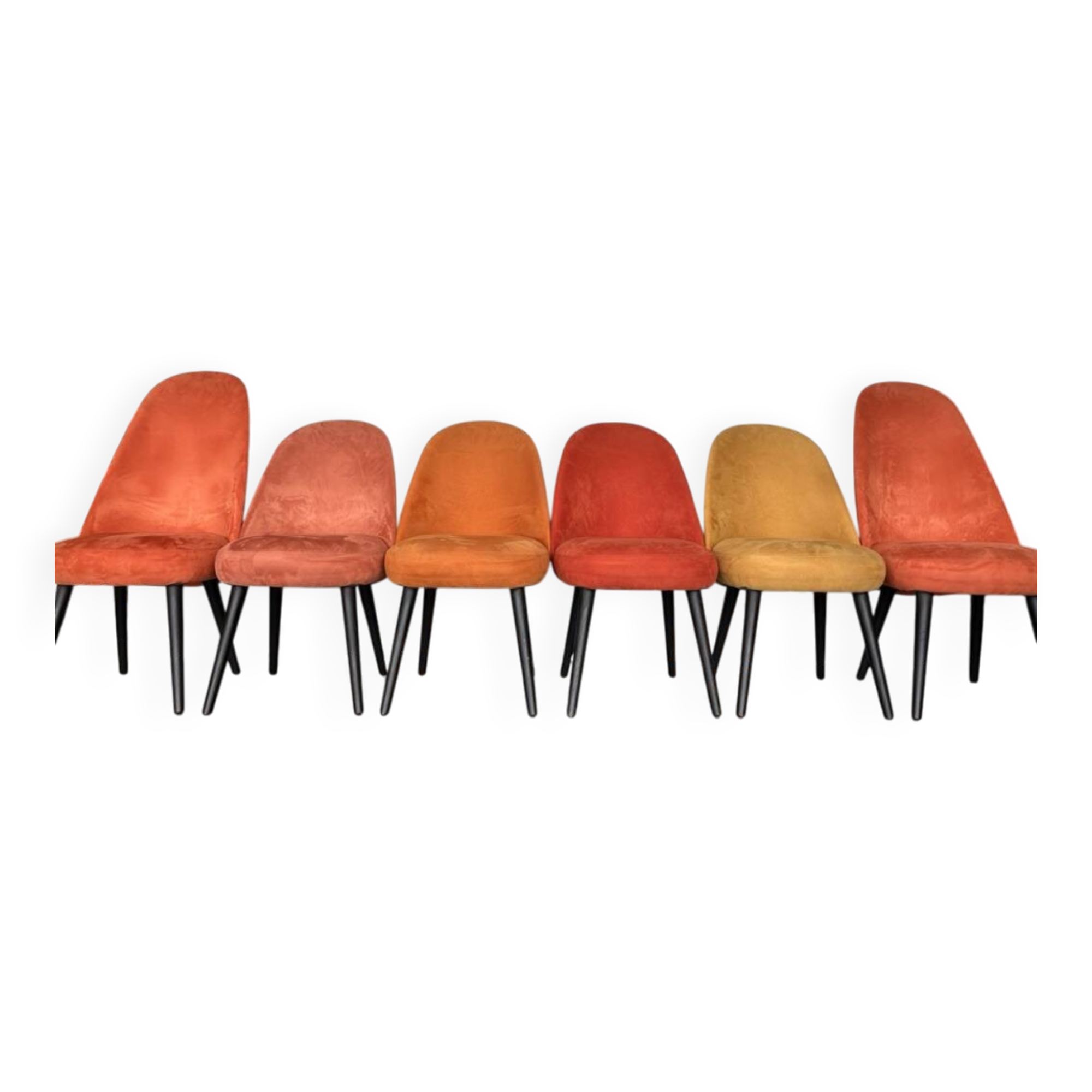 Set of 6 Roche Bobois Identities chairs