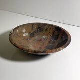 Ammonite Fossil Marble Placemat Bowl and Plate