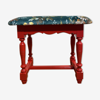 Tabouret velours clark and clark