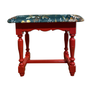 Tabouret velours clark and clark