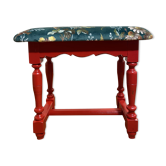 Tabouret velours clark and clark