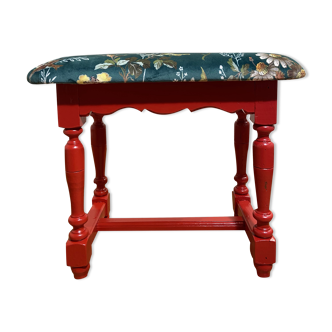 Tabouret velours clark and clark