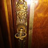 Louis XVI style bookcase in marquetry