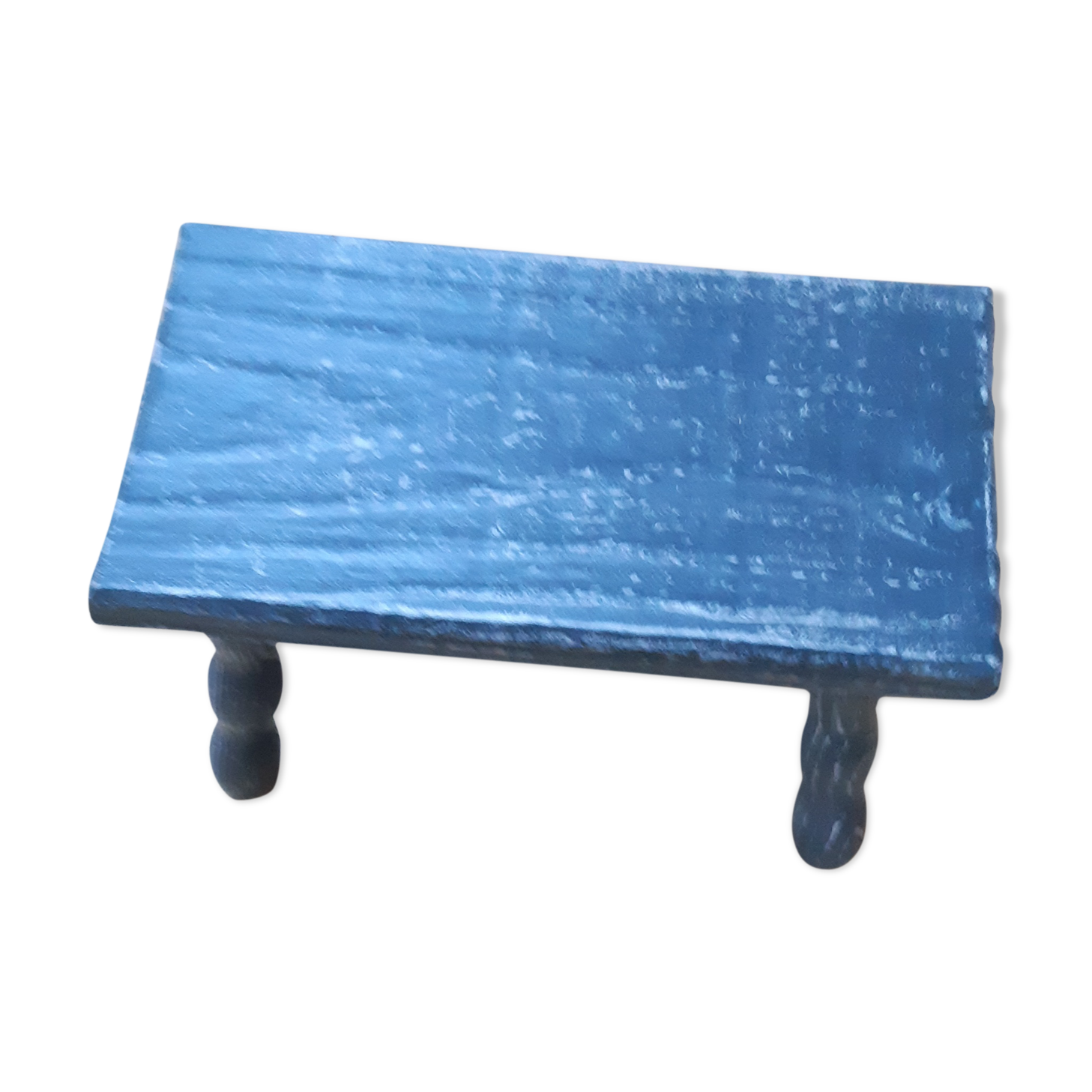 Tabouret or shabby foot rest