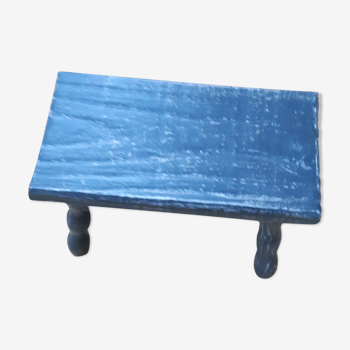Tabouret or shabby foot rest
