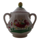 Faience sweetening St Clément France - Rooster decoration