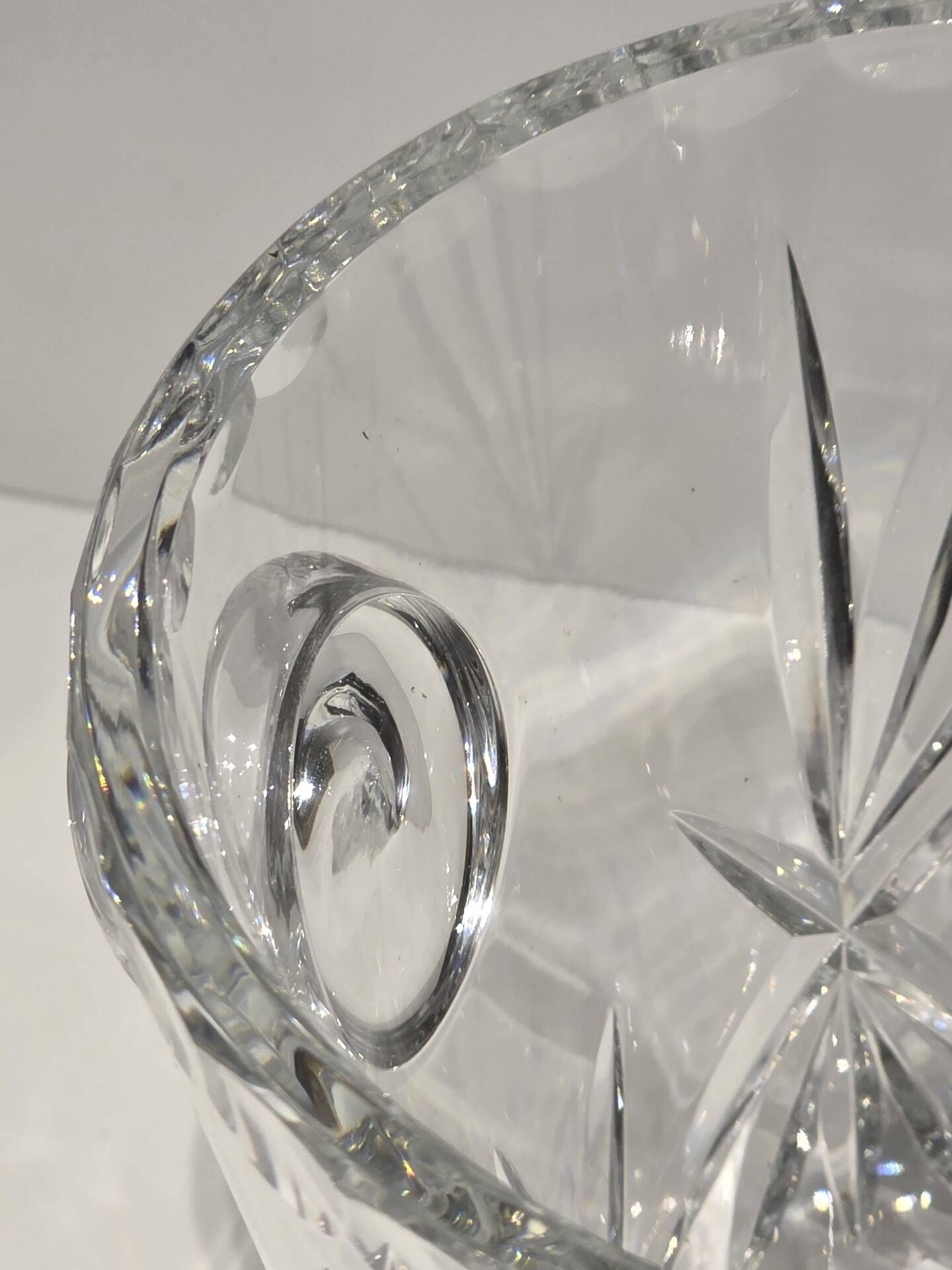 Ice bucket (Champagne bucket) Bohemian crystal