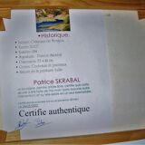 Oil on canvas by Patrice Skrabal Calanque de Morgiou