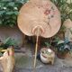Chinese wall event in vintage bamboo