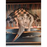 Oil on canvas, J.M. Sostras, 1979