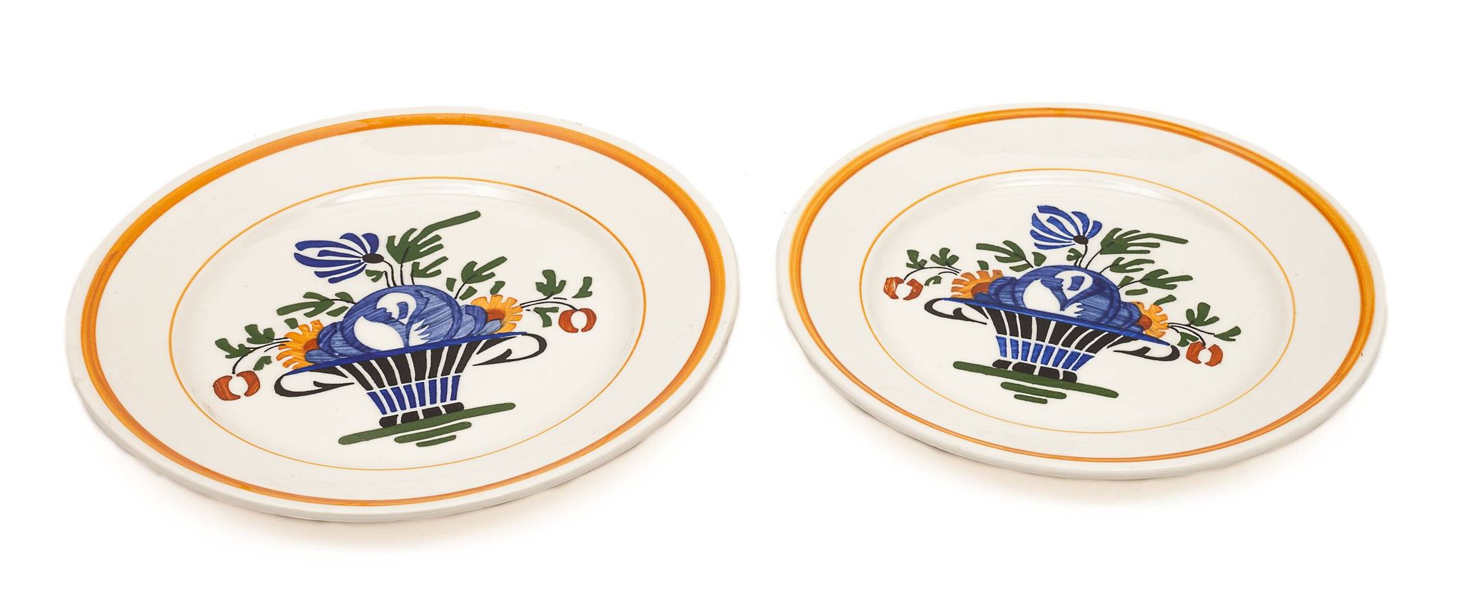 Lunéville earthenware dinner service