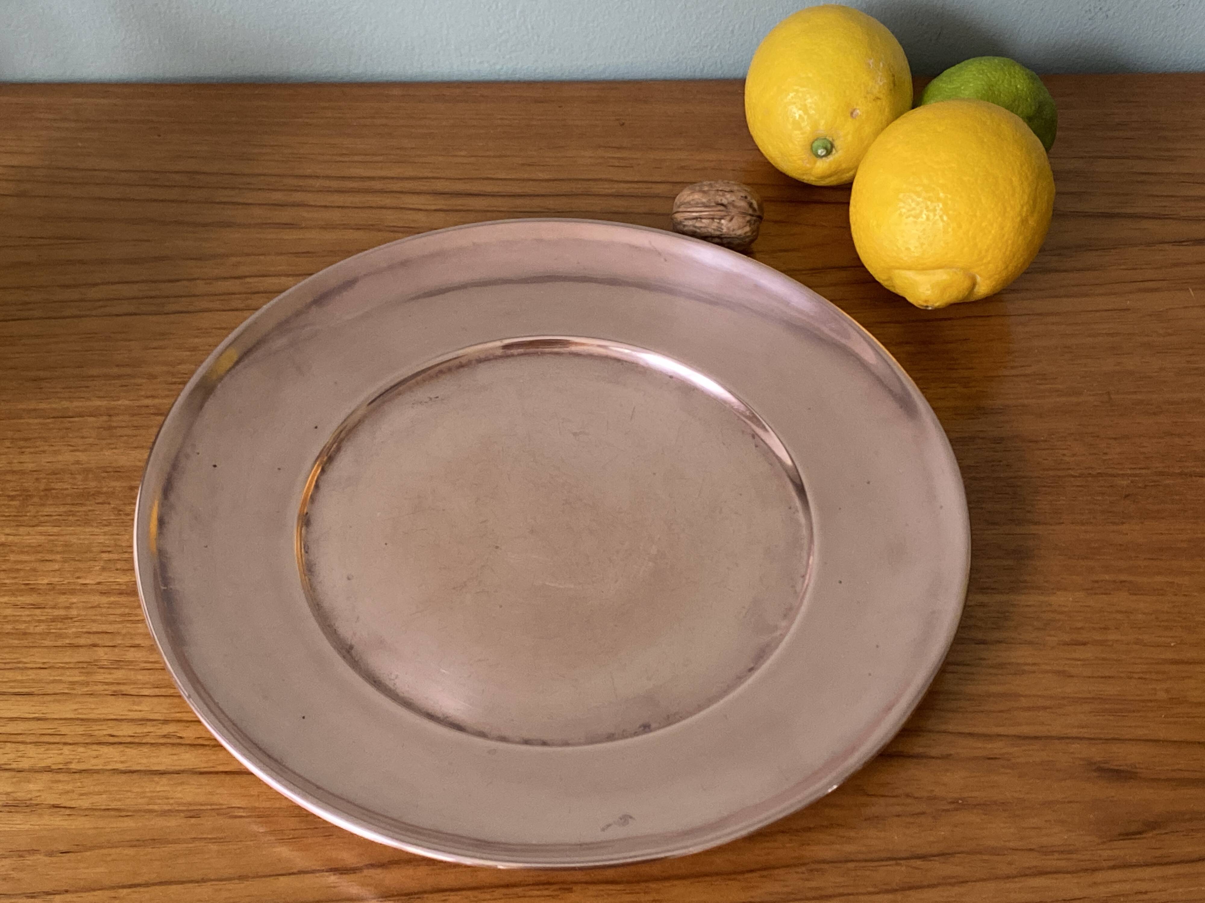 Copper dish / plate