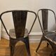 Set of 4 Boston chairs in patinated bronze metal – Westwing ni