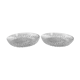 Lot of two identical Vereco trinket bowls