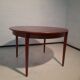 Table à manger scandinave en teck vintage