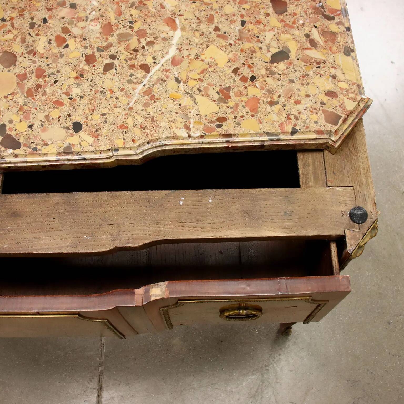 Neoclassical maple commode, France, 18th century