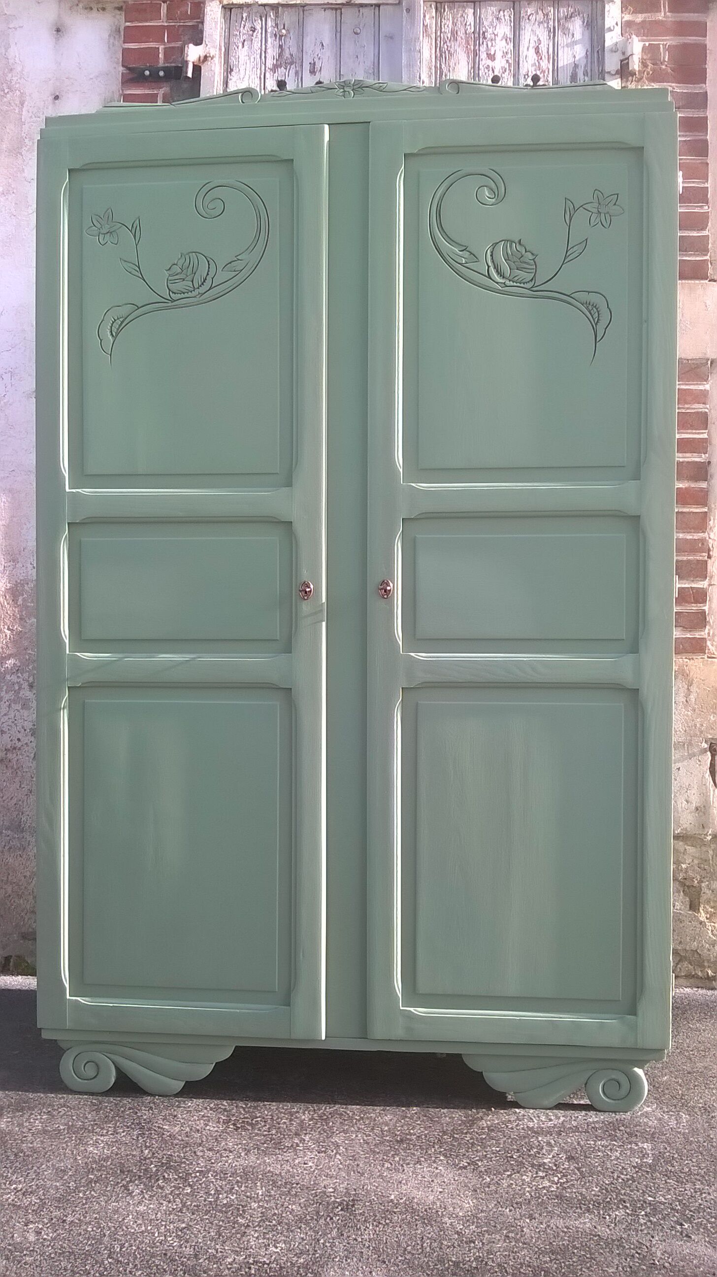 Parisian art deco wardrobe